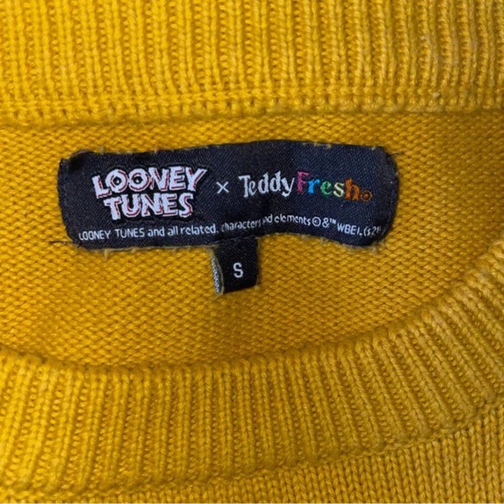 Looney Tunes x Teddy Fresh Applique Sweater Sylvester - Picture 5 of 6